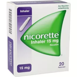 NICORETTE inhalátor 15 mg, 20 ks