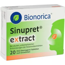 SINUPRET extrakční tablety, 20 ks