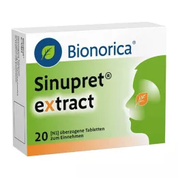 SINUPRET potahované tablety extraktem, 20 ks