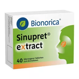 SINUPRET potahované tablety extraktem, 40 ks