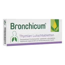 BRONCHICUM Tymiánové pastilky, 20 ks