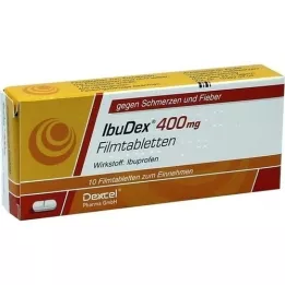 IBUDEX 400 mg filmových tablet, 10 ks