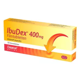 IBUDEX 400 mg potahované tablety, 10 ks