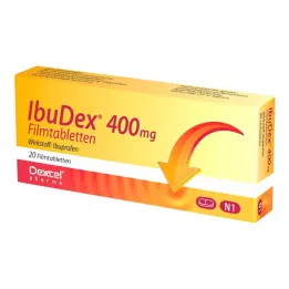 IBUDEX 400 mg potahované tablety, 20 ks