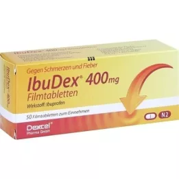 IBUDEX 400 mg filmových tablet, 50 ks