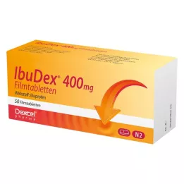IBUDEX 400 mg potahované tablety, 50 ks