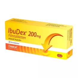 IBUDEX 200 mg potahované tablety, 30 ks