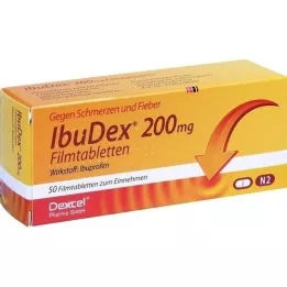 IBUDEX 200 mg tablety potažené filmem, 50 ks