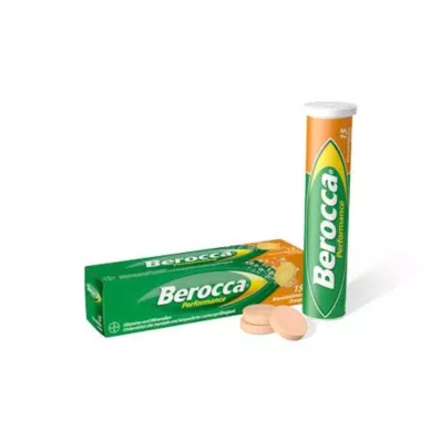 BEROCCA Výkon šumivé tablety, 15 ks
