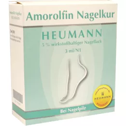 AMOROLFIN Cure Heumann 5% WST.Shalt.nagellack, 3 ml