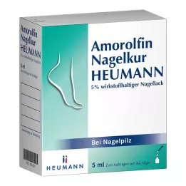 AMOROLFIN Nagelkur Heumann 5% wst.halt.lak na nehty, 5 ml