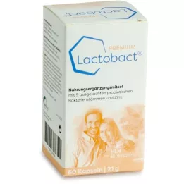 LACTOBACT PREMIUM Gastroke -rezistentní tobolky, 60 ks
