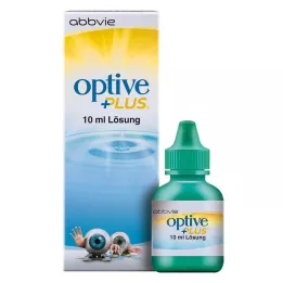 OPTIVE PLUS Oční kapky, 10 ml