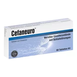 CEFANEURO Tablety, 60 ks