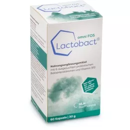 LACTOBACT Omni FOS žaludeční tobolky -rezistentní tobolky, 60 ks
