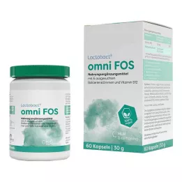 LACTOBACT omni FOS gastrorezistentní kapsle, 60 ks