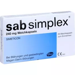 SAB Simplex 240 mg měkkých tobolek, 20 ks