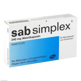 SAB simplex 240 mg měkké tobolky, 60 ks