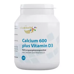 CALCIUM 600 plus D3 tablet, 60 ks