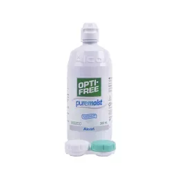 OPTI-FREE čistý vlhký roztok na kontaktní čočky, 300 ml