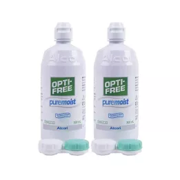 OPTI-FREE PureMoist Multifunkční dezinfekční roztok, 2X300ml