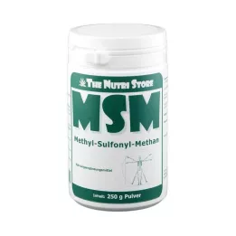 MSM 100% čistý methylsulfonylmethanový prášek, 250 g