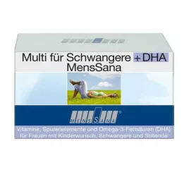 MULTI FÜR Pregnant+DHA MensSana kapsle, 60 ks