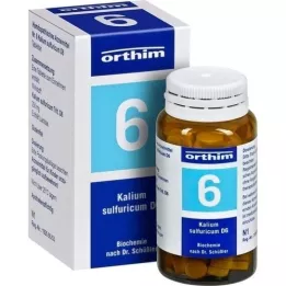 BIOCHEMIE Orthim 6 draselné soli sulfuricum D 6 tablet, 100 ks