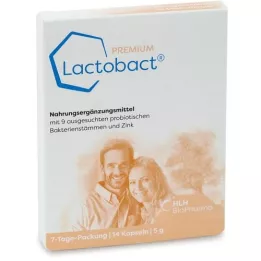 LACTOBACT PREMIUM 7denní balíček žaludečních safts.kps., 14 ks