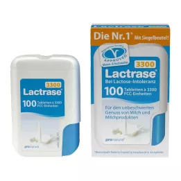 LACTRASE 3 300 tablet FCC v klikacím dávkovači, 100 ks