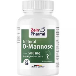 NATURAL d-mannose 500 mg tobolek, 60 ks