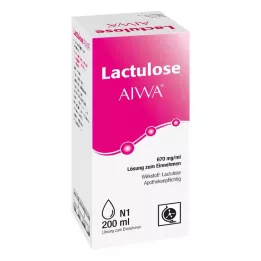 LACTULOSE AIWA 670 mg/ml roztoku, 200 ml