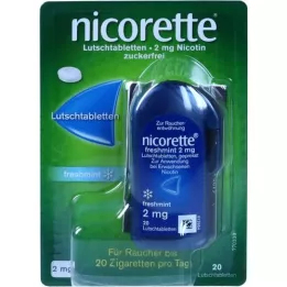 Nicorette Freshmint 2 mg páky tablety lisované, 20 ks