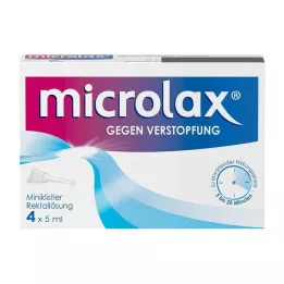 MICROLAX Rektální roztokové klystýry, 4X5 ml