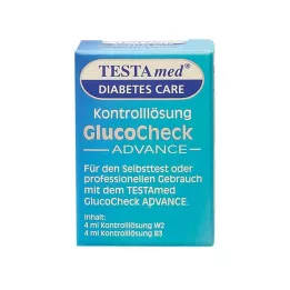 TESTAMED Kontrolní roztok GlucoCheck Advance, 4 ml