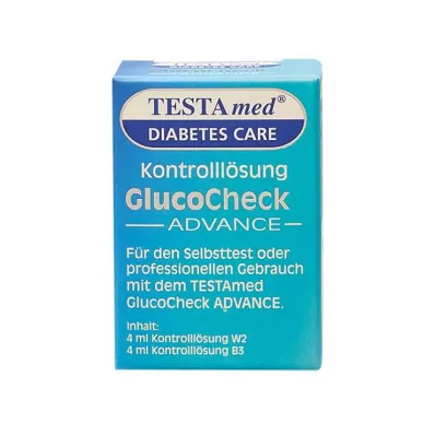 TESTAMED Kontrolní roztok GlucoCheck Advance, 4 ml TESTAMED Kontrolní roztok GlucoCheck Advance, 4 ml