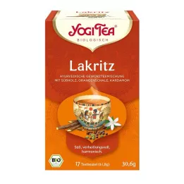 YOGI TEA Lékořicové organické filtrační sáčky, 17X1,8g