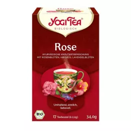 YOGI TEA Růžové Bio filtrační sáčky, 17X2,0 g