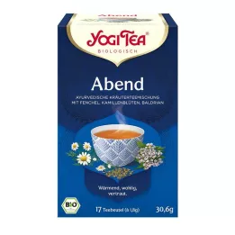 YOGI TEA Večerní čajové organické filtrační sáčky, 17X1,8g