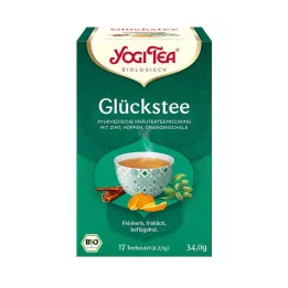 YOGI TEA Lucky Tea organické filtrační sáčky, 17X1,8g