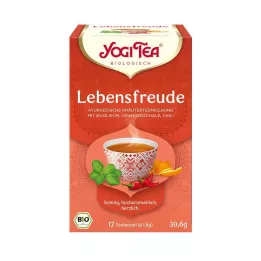 YOGI TEA Lebensfreude Bio filtrační sáčky, 17X1,8g