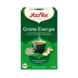 YOGI TEA Filtrační sáčky zeleného čaje, 17X1,8g