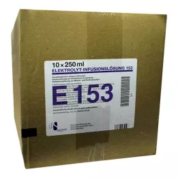 ELEKTROLYT Inf.-LSG. 153 PE-láhev, 10x250 ml