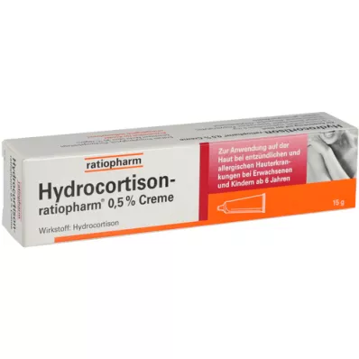Hydrokortizonratiopharm 0,5% krém, 15 g