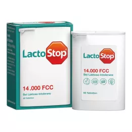 LACTOSTOP 14 000 FCC Dávkovač tablet, 80 ks