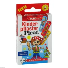 Dětský sádrový pirát, 10 ks