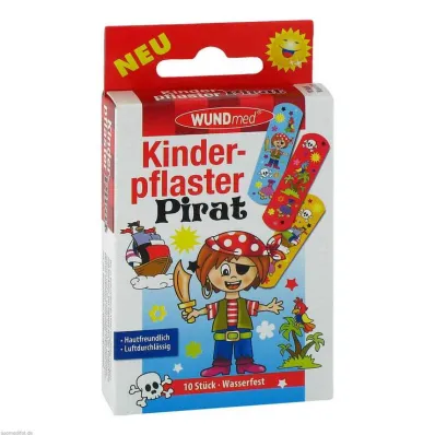 Dětský sádrový pirát, 10 ks