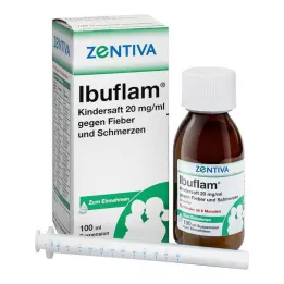 IBUFLAM Dětský sirup 20mg/ml proti horečce a bolesti, 100 ml