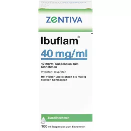 IBUFLAM 40 mg/ml suspenze, 100 ml