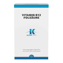 Vitamín B12 + kyselina listová kapsle, 100 kusů